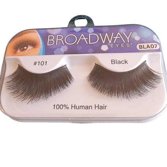 3 Packages Assorted Broadway Lashes Human Hair #79, #WSP, #101 Create - Picture 6 of 8